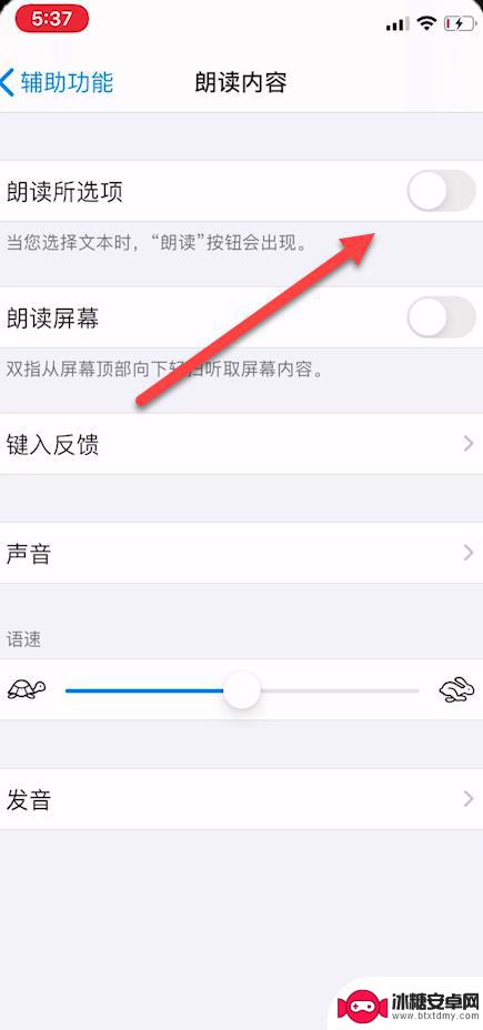 手机怎么配音朗读 iPhone怎么让文字内容自动朗读出来