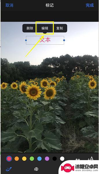 苹果手机怎么写字文案 iPhone怎么给照片添加标语