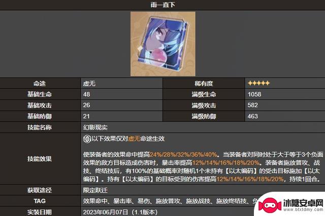【崩坏星穹铁道】银狼分析攻略