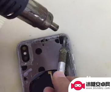 拆苹果手机后有裂纹怎么办 iPhone X 后玻璃破损更换教程