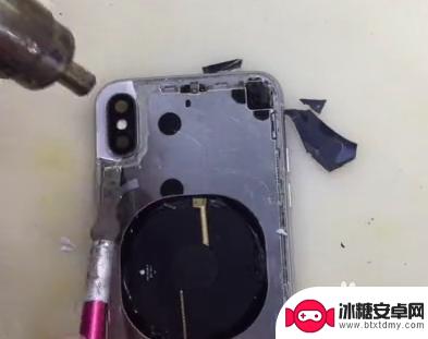 拆苹果手机后有裂纹怎么办 iPhone X 后玻璃破损更换教程