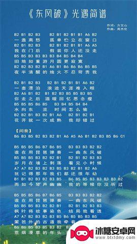 元梦之星天空之城简谱 元梦之星钢琴乐谱下载