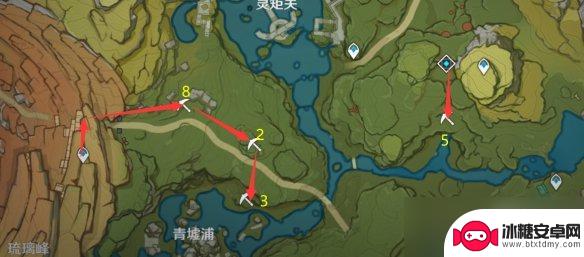 原神哪有白铁矿 《原神》白铁矿的采集路线一览