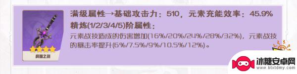 自由之刃怎么降低伤害 原神七七最佳圣遗物及武器搭配推荐