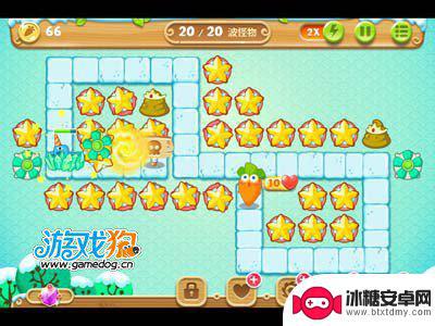 保卫萝卜2怎么解锁136关 保卫萝卜2第13关全屏星星轻松通关攻略