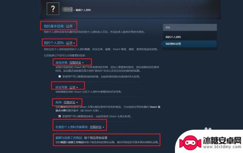 steam怎么关闭个人隐私 如何在Steam上设置隐私保护