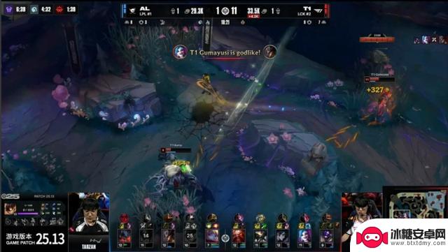 Shanks陷入卡牌陷阱,Kael转身成金克丝启动器,AL2-3不敌T1,游戏难度升级