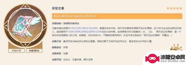 原神平藏武器推荐 原神鹿野院平藏专用武器推荐