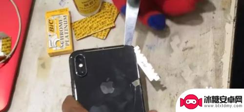 苹果手机后面镜片怎么换 iPhone X换后盖玻璃教程视频