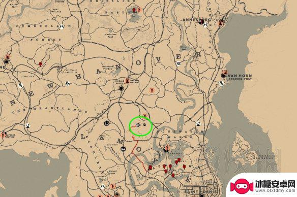 荒野大镖客2野猪 野猪常见位置地图标注