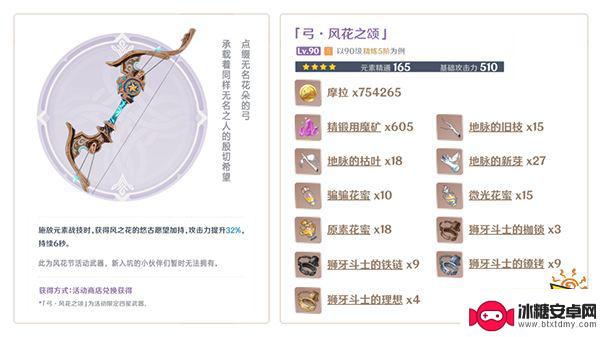 原神温迪剧情用的什么武器 原神3.1版本温迪武器推荐