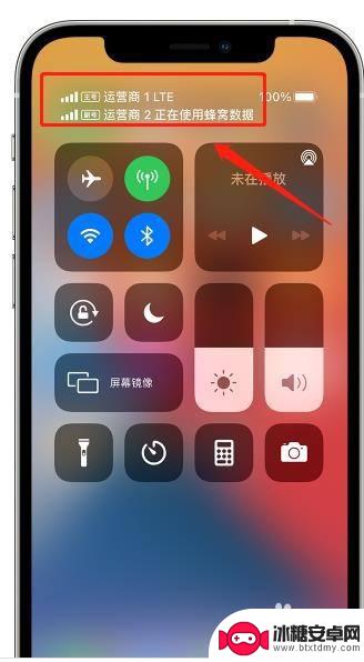 苹果手机两卡信号如何查看 iphone双卡信号显示异常
