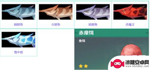 原神蠕虫假饵适合钓什么鱼 原神钓鱼鱼饵对应的鱼种
