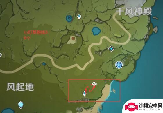 原神小 《原神》小灯草地图位置详解