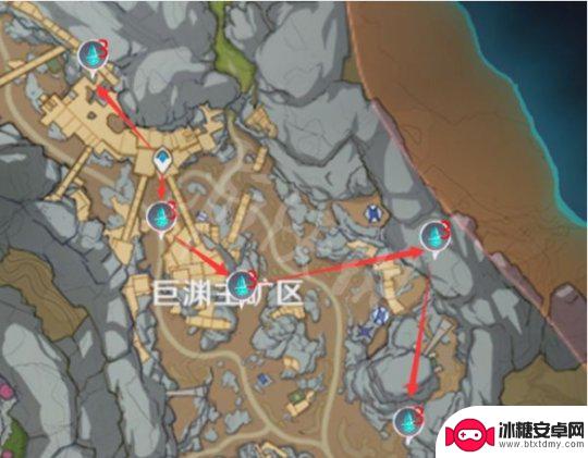 原神水晶矿路线 原神水晶矿石采集路线攻略