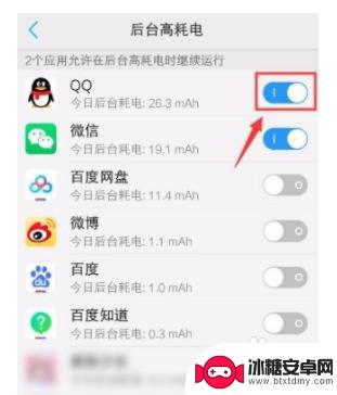 vivo手机高耗电提醒怎么关闭 vivo手机如何关闭耗电高的后台应用