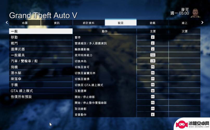 gta5游戏里鼠标怎么切换 GTA5切换人物的方法