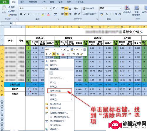 如何一键清除表格内容 如何快速清除Excel表格内容