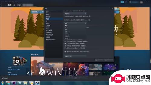 怎么进入steam游戏商店 Steam启动后如何设置自动显示商店页面