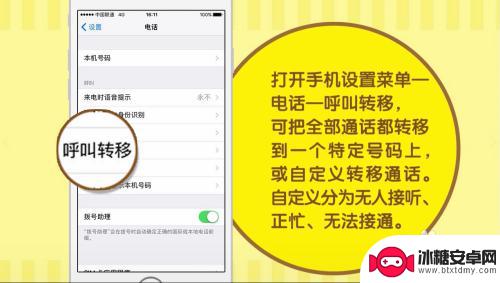 手机无人接听呼叫怎么设置 如何在手机上设置呼叫转移