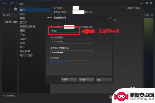 steam怎么用邮箱改密 Steam平台怎么改密码