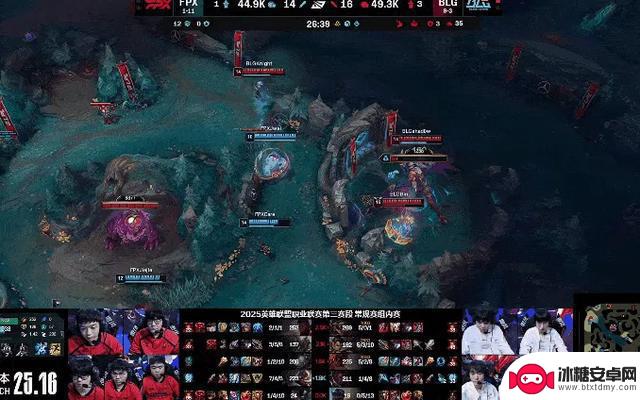 2025LPL第三赛段,BLG以2-0战胜FPX