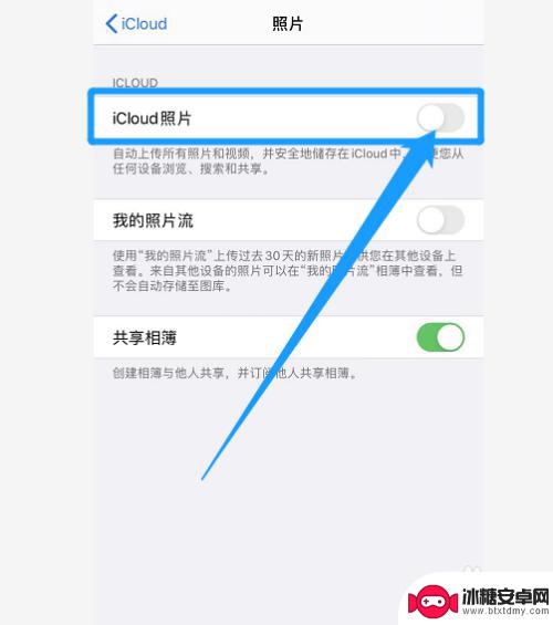 苹果手机照片不想同步到icloud 苹果手机照片为何没有同步到iCloud