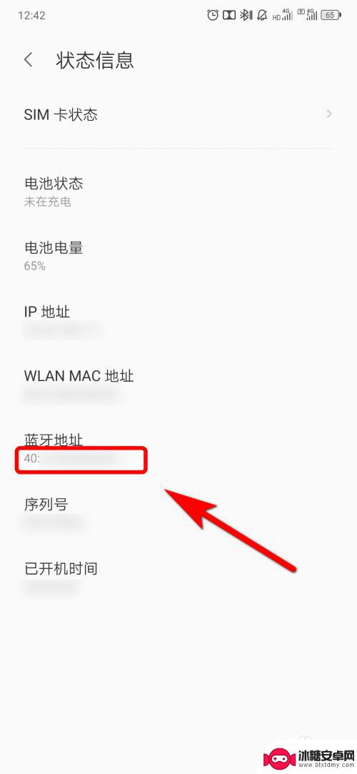 如何查看手机蓝牙模块信息 如何在手机上查看蓝牙地址