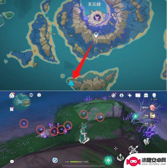 原神晶蝶在哪里 晶蝶密集地点位图分享
