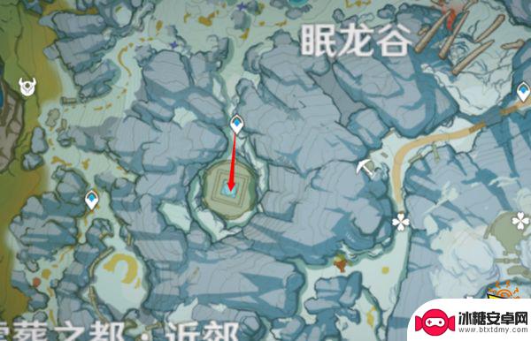 原神石碑 原神雪山八块石碑收集路线图