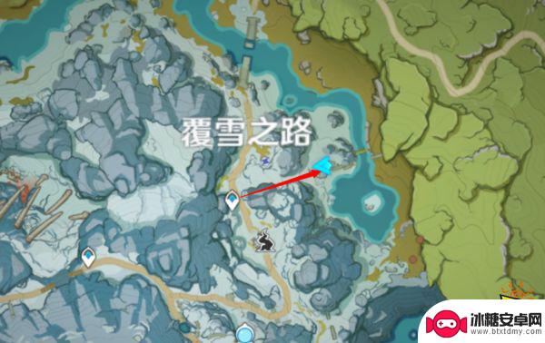 原神石碑 原神雪山八块石碑收集路线图