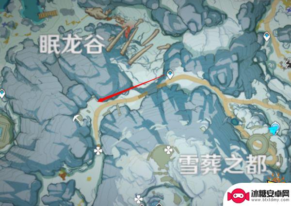 原神石碑 原神雪山八块石碑收集路线图