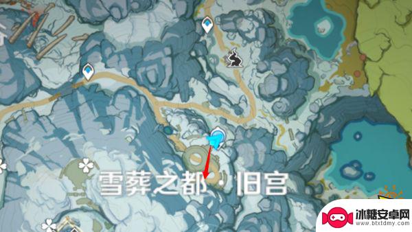 原神石碑 原神雪山八块石碑收集路线图